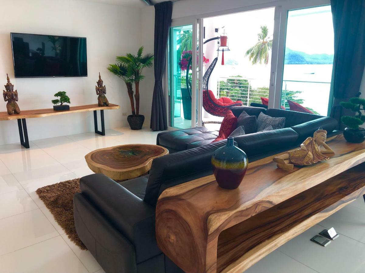 D-Lux 4 Bed Beachfront Apartment With Sea View Panwa Beach Екстериор снимка