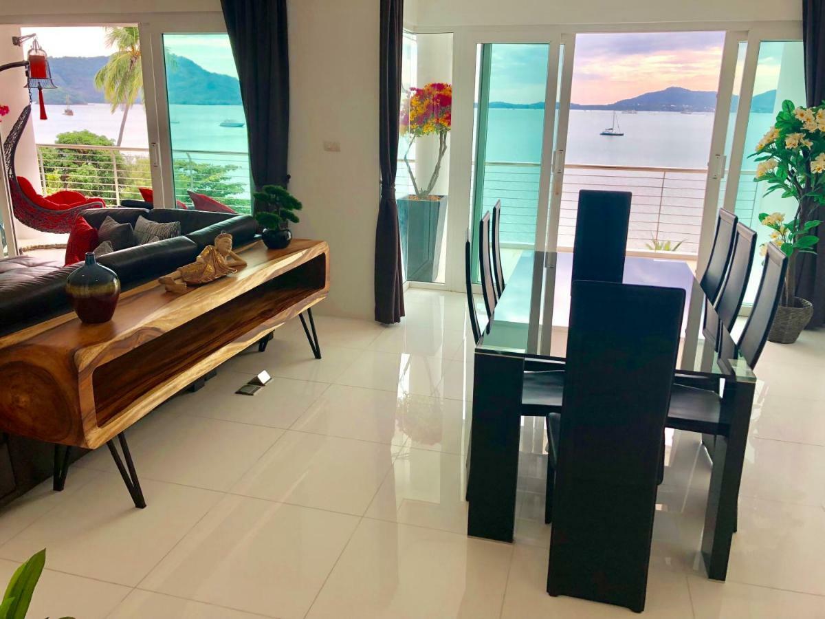 D-Lux 4 Bed Beachfront Apartment With Sea View Panwa Beach Екстериор снимка